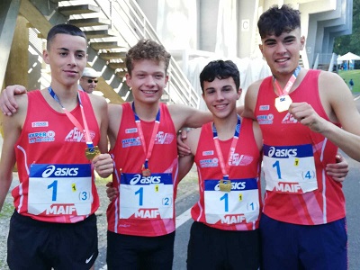 2021-10- 4x1000m cadte champion de france